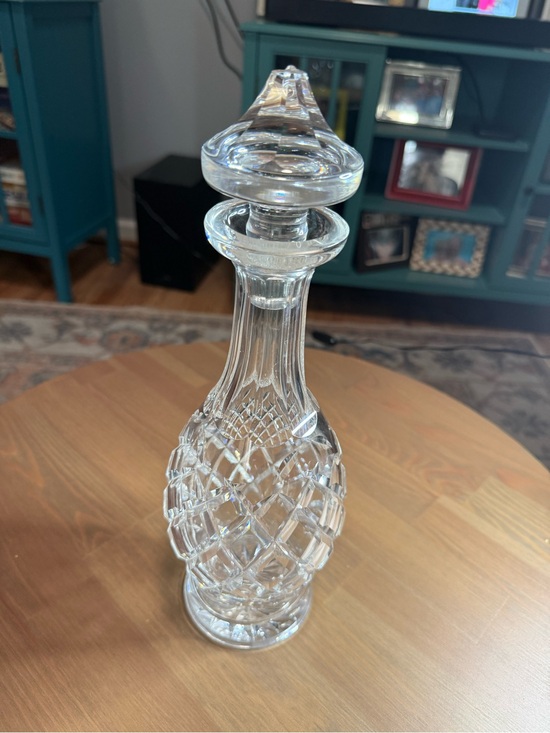 Waterford Crystal Other - Waterford Cut Glass Crystal Decanter with Stopper - Clear